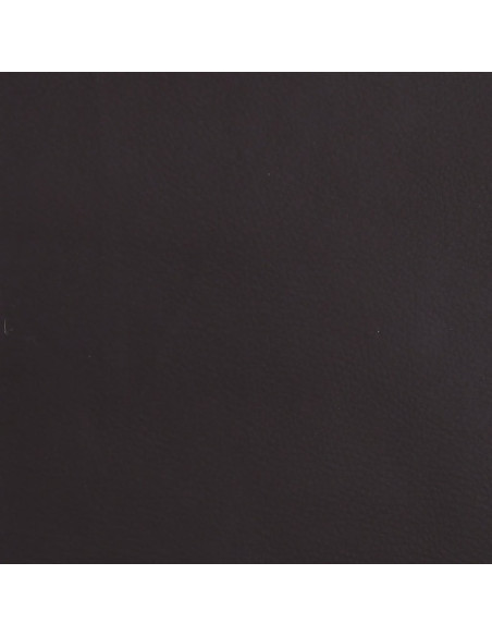 Poggiapiedi Marrone 45x29,5x35 cm in Tessuto e Similpelle