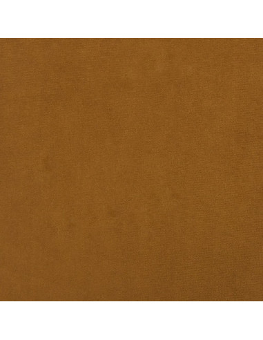 Poggiapiedi Marrone 45x29,5x35 cm in Velluto