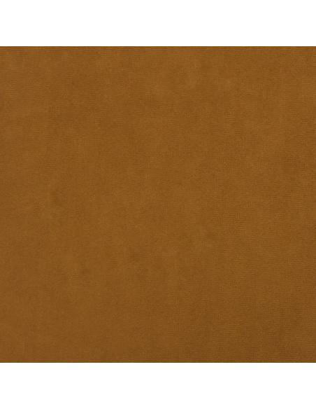 Poggiapiedi Marrone 45x29,5x35 cm in Velluto