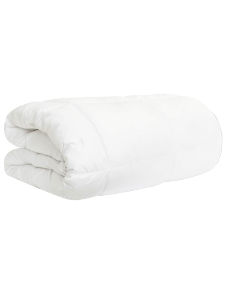 Piumino Letto Estivo Bianco 260 x 240 cm Bambù