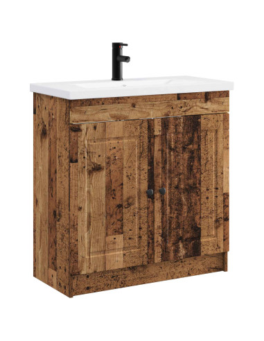 Set di mobili per il bagno Legno antico 56 x 37,5 x 81 cm