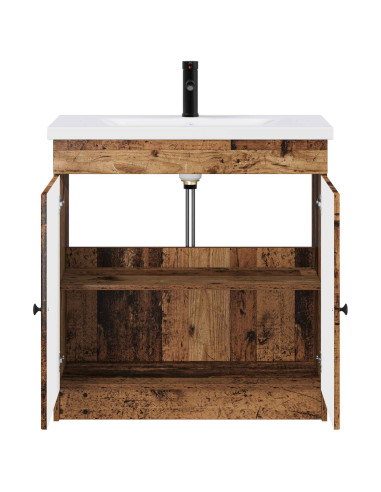 Set di mobili per il bagno Legno antico 56 x 37,5 x 81 cm