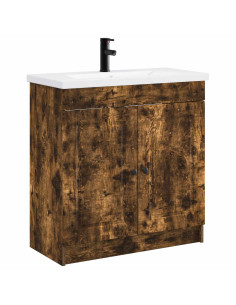 Set di mobili per il bagno Rovere Fumo 78,5 x 37,5 x 81 cm