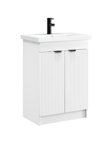Set di mobili per il bagno Bianco 56 x 37,5 x 81 cm