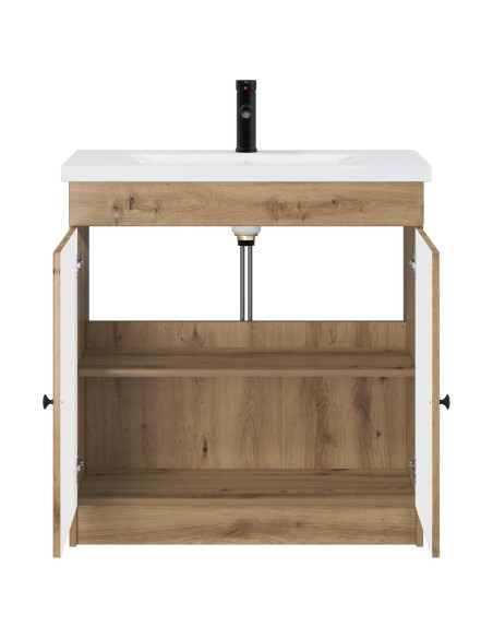 Set di mobili per il bagno Rovere Artigianale 56 x 37,5 x 81 cm