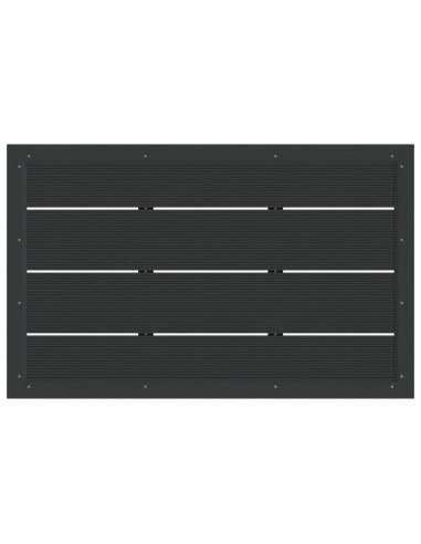 Piastra base per doccia Nero 101 x 63 x 5,5 cm WPC