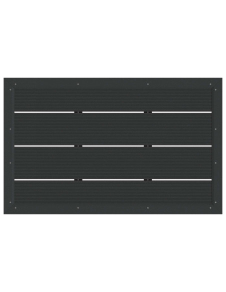 Piastra base per doccia Nero 101 x 63 x 5,5 cm WPC