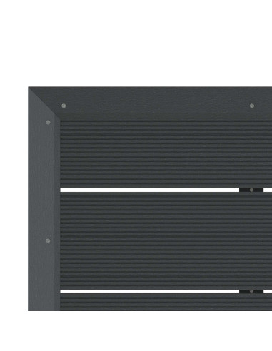 Piastra base per doccia Nero 101 x 63 x 5,5 cm WPC