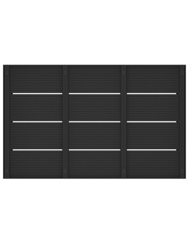 Piastra base per doccia Nero 101 x 63 x 5,5 cm WPC