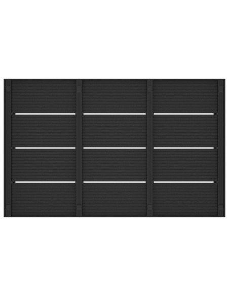 Piastra base per doccia Nero 101 x 63 x 5,5 cm WPC