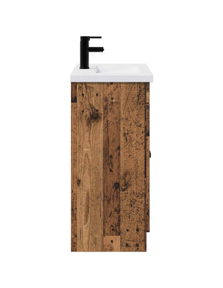 Set di mobili per il bagno Legno antico 78,5 x 37,5 x 81 cm