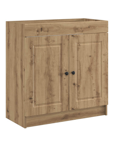 Set di mobili per il bagno Rovere Artigianale