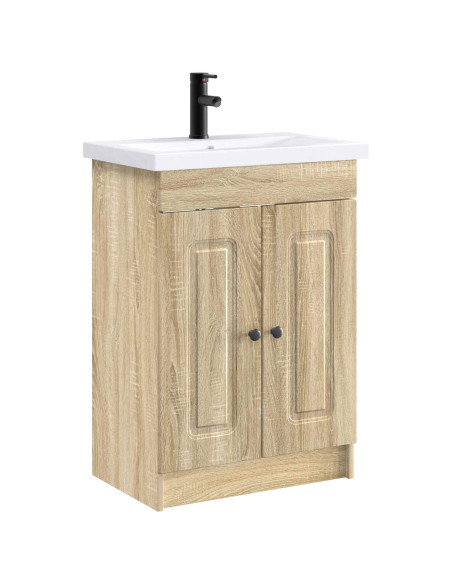 Set di mobili per il bagno Rovere Sonoma 78,5 x 37,5 x 81 cm