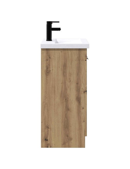 Set di mobili per il bagno Rovere Artigianale