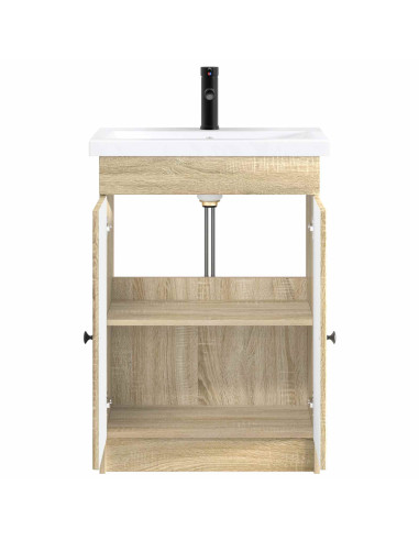 Set di mobili per il bagno Rovere Sonoma 56 x 37,5 x 81 cm