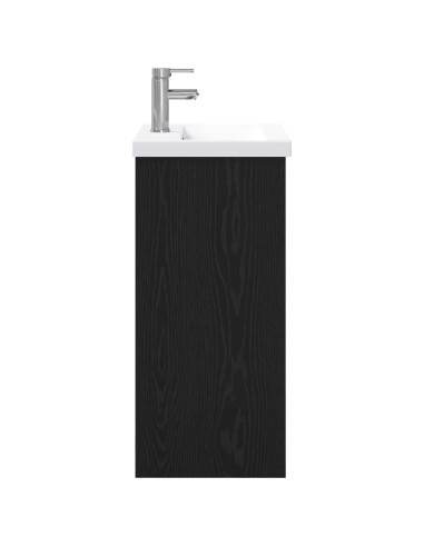 Set di mobili per il bagno Rovere Nero 81 x 40 x 84,5 cm