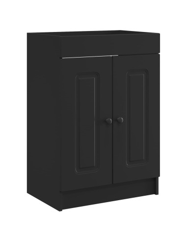 Set di mobili per il bagno Nero 78,5 x 37,5 x 81 cm