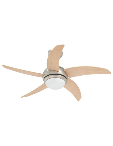 Ventilatore da soffitto con luce e telecomando Ø 110 cm Sonoma