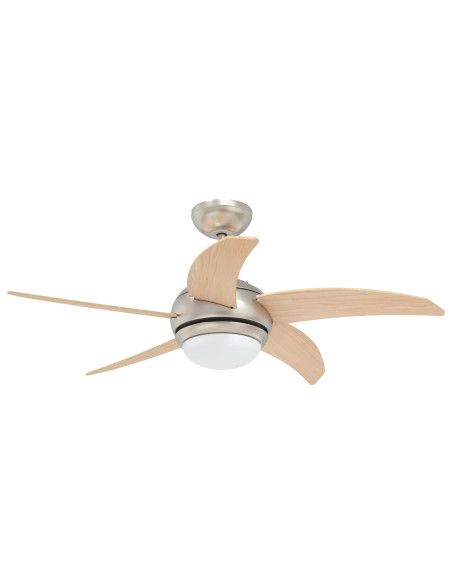 Ventilatore da soffitto con luce e telecomando Ø 110 cm Sonoma