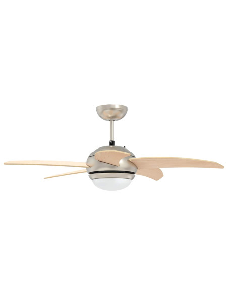 Ventilatore da soffitto con luce e telecomando Ø 110 cm Sonoma