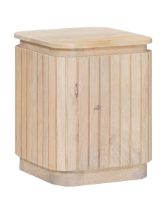 Set di Tavolini Fatti a Mano 2 pcs Bianco 45 x 45 x 45 cm 2