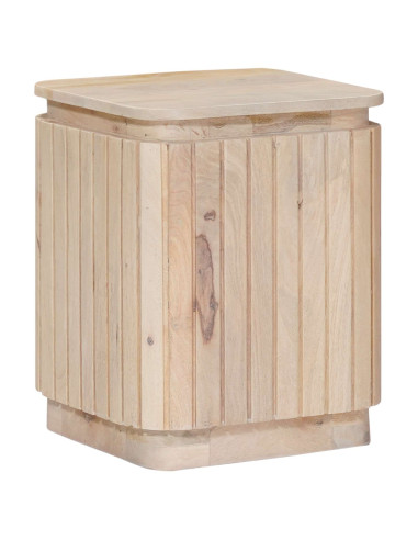Set di Tavolini Fatti a Mano 2 pcs Bianco 45 x 45 x 45 cm
