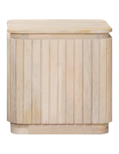 Set di Tavolini Fatti a Mano 2 pcs Bianco 45 x 45 x 45 cm