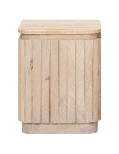Set di Tavolini Fatti a Mano 2 pcs Bianco 45 x 45 x 45 cm
