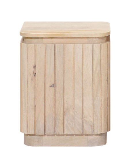 Set di Tavolini Fatti a Mano 2 pcs Bianco 45 x 45 x 45 cm