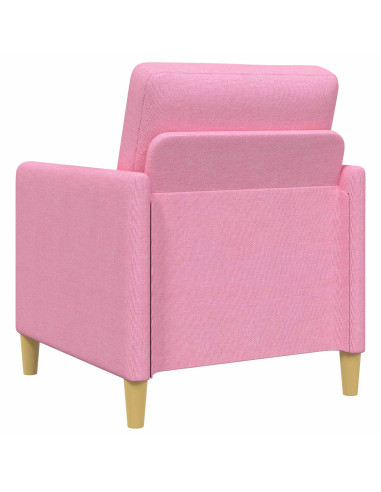 Set di Divani con Storage 2 pcs Rosa Poliestere