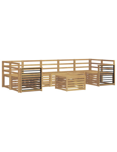 Set divani Legno di Acacia Massello