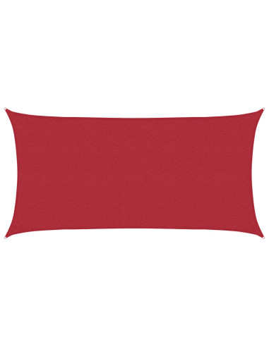 Telo Ombra Rosso 2,5 x 6 m HDPE