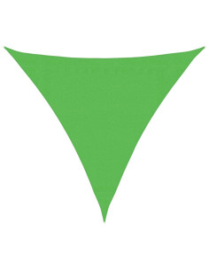 Vela Parasole 160 g/m² Verde Chiaro 3,6x3,6x3,6 m in HDPE 2