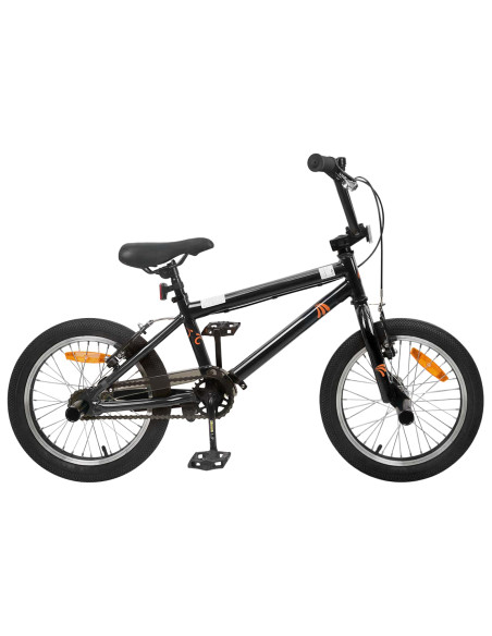 BMX 16 Pollici per 5-8 anni Nero