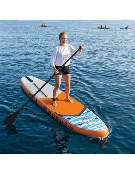 Sup gonfiabile TRITON 305 x 76 x 15 cm Blu per