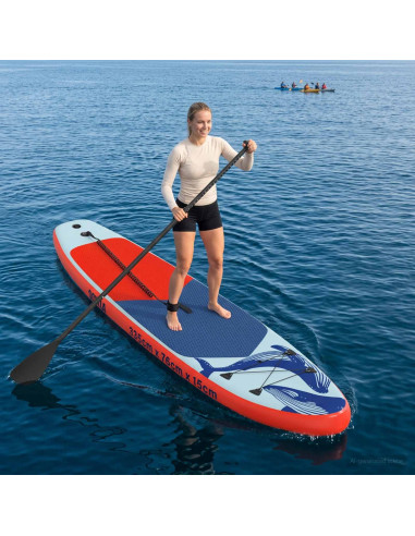 Tavola da Paddle Gonfiabile SCYLLA 335 x 76 x 15 cm Blu per