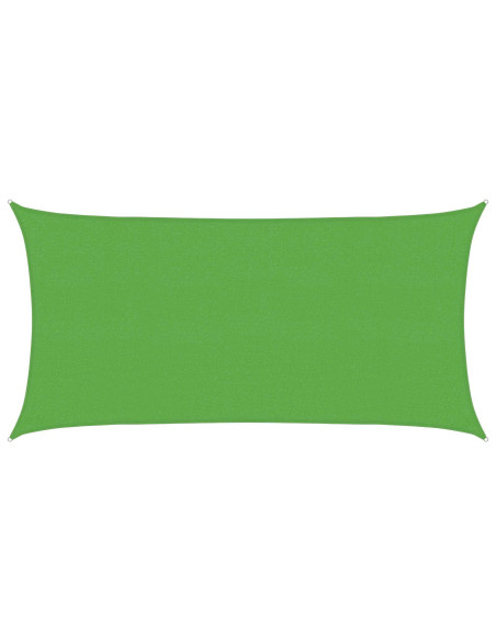 Telo Ombra Verde chiaro 2 x 6 m HDPE