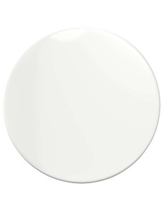 Piano del tavolo Bianco lucido Ø 60 x 1,5 cm Legno multistrato 2