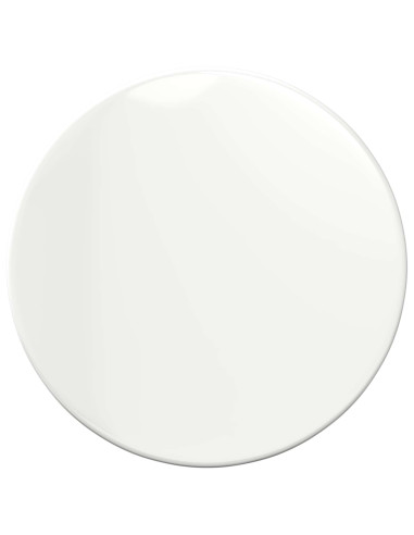 Piano del tavolo Bianco lucido Ø 60 x 1,5 cm Legno multistrato