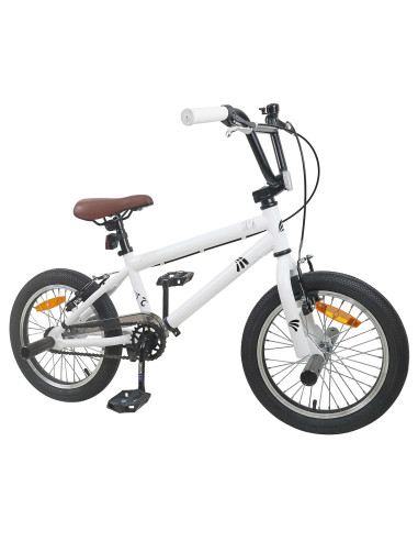 BMX 16 Pollici per 5-8 anni Bianco