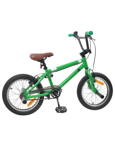 BMX 16 Pollici per 5-8 anni Verde