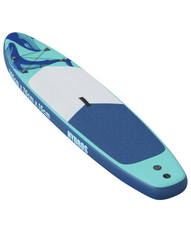 Tavola da Paddle Gonfiabile HYDROS 305 x 76 x 15 cm Turchese