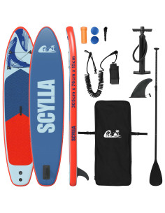 Tavola da Paddle Gonfiabile SCYLLA 305 x 76 x 15 cm Blu per 2