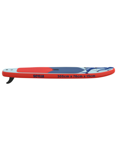 Tavola da Paddle Gonfiabile SCYLLA 305 x 76 x 15 cm Blu per