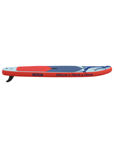 Tavola da Paddle Gonfiabile SCYLLA 305 x 76 x 15 cm Blu per