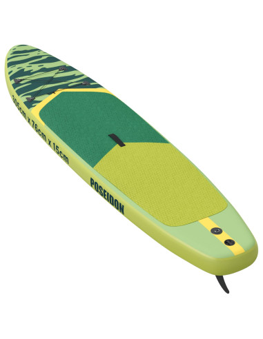 Tavola da Paddle Gonfiabile POSEIDON 305 x 76 x 15 cm Verde per