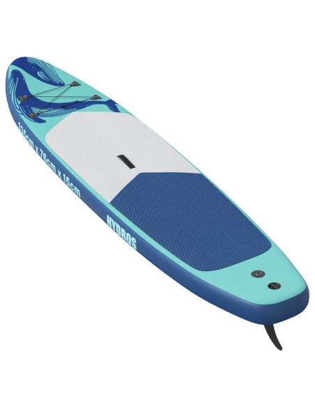 Tavola da Paddle Gonfiabile HYDROS 335 x 76 x 15 cm Turchese