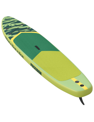 Tavola da Paddle Gonfiabile POSEIDON Verde 335 x 76 x 15 cm PVC