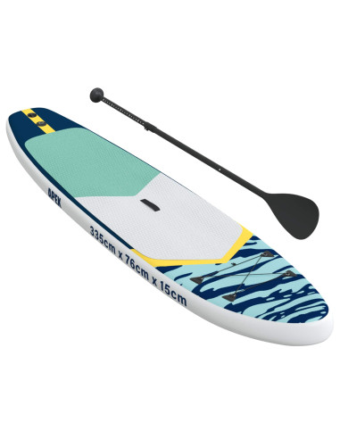 Tavola da Paddle Inflabile APEX 335 x 76 x 15 cm Blu per