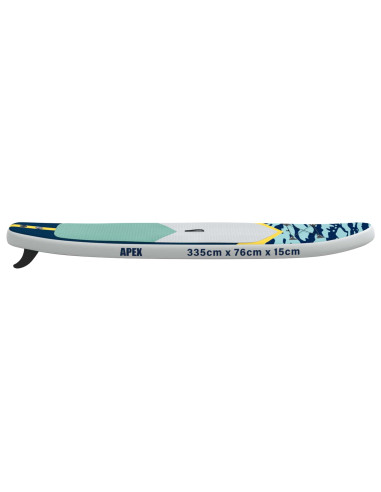 Tavola da Paddle Inflabile APEX 335 x 76 x 15 cm Blu per